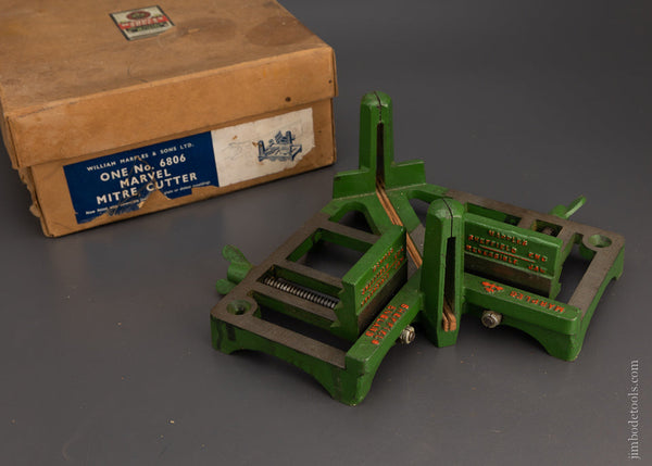 MARPLES No. 6806 Marvel Mitre Cutter 11 x 11 Inch Mint in Box - 105606