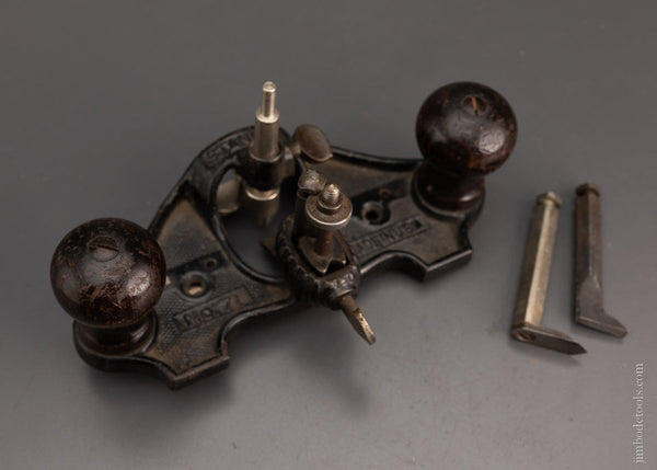 100% Complete STANLEY No. 71 1/2 Router Plane - 105611