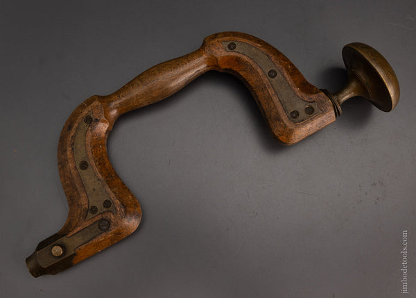 Brass Head Plated Sheffield Brace - 105633