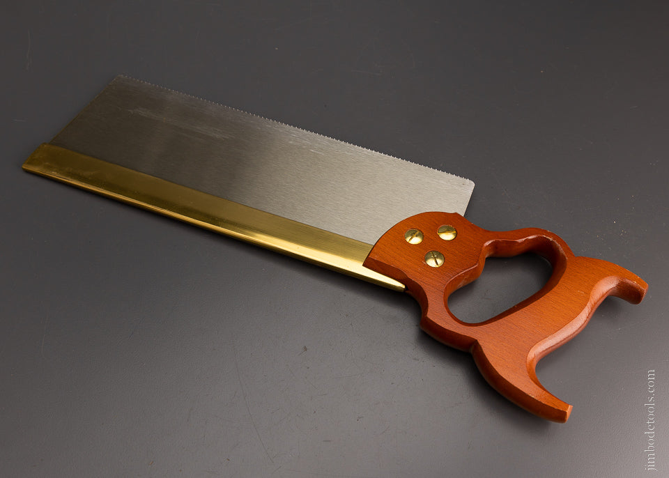 Mint New Old Stock 12 Inch Brass Back Tenon Saw TYZACH - 105636
