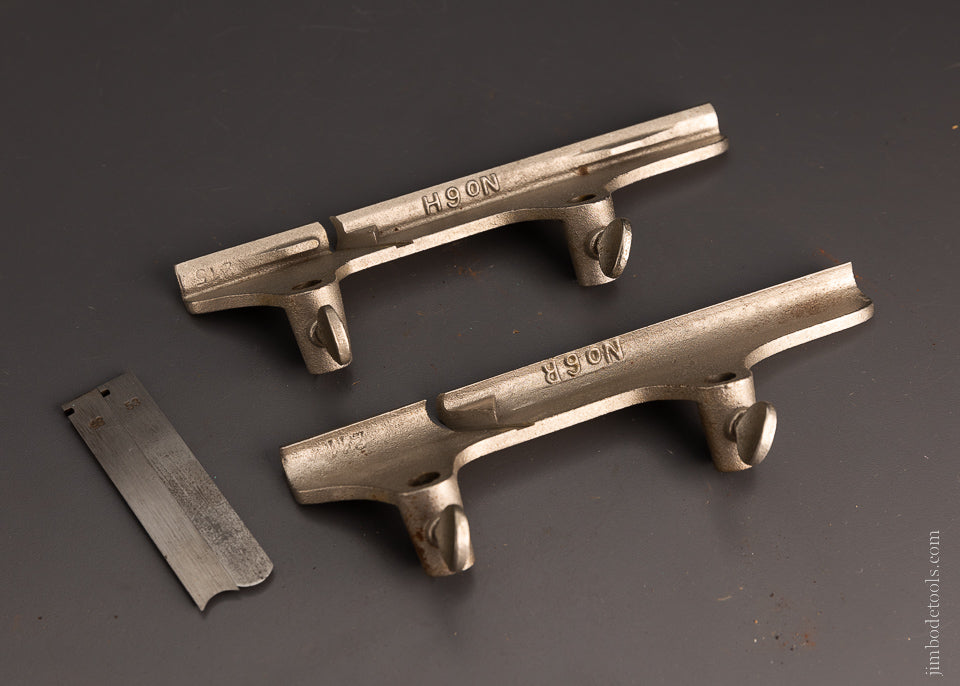STANLEY No. 6 Hollow & Round Attachment Bottoms for No. 45 Combination Plane with Irons - 105649