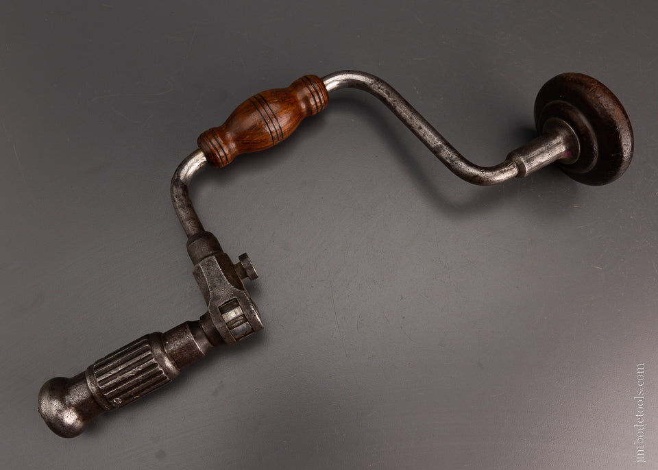 Rare DAVIS LEVEL & TOOL CO. Patented Bit Brace - 105652