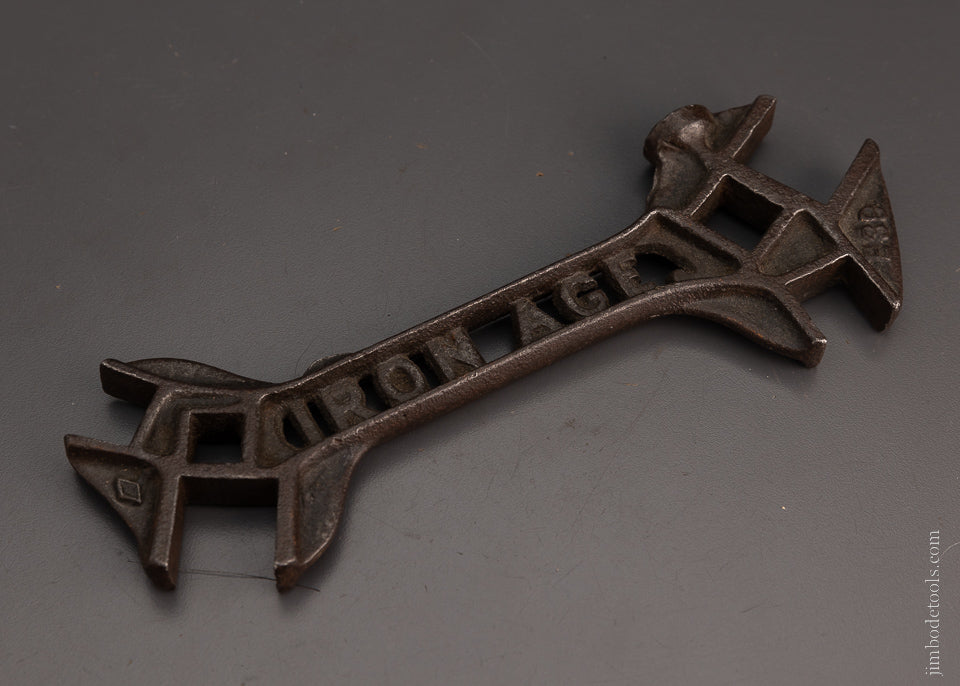 IRON AGE 9 Inch Cutout Combination Hammer Wrench - 105656