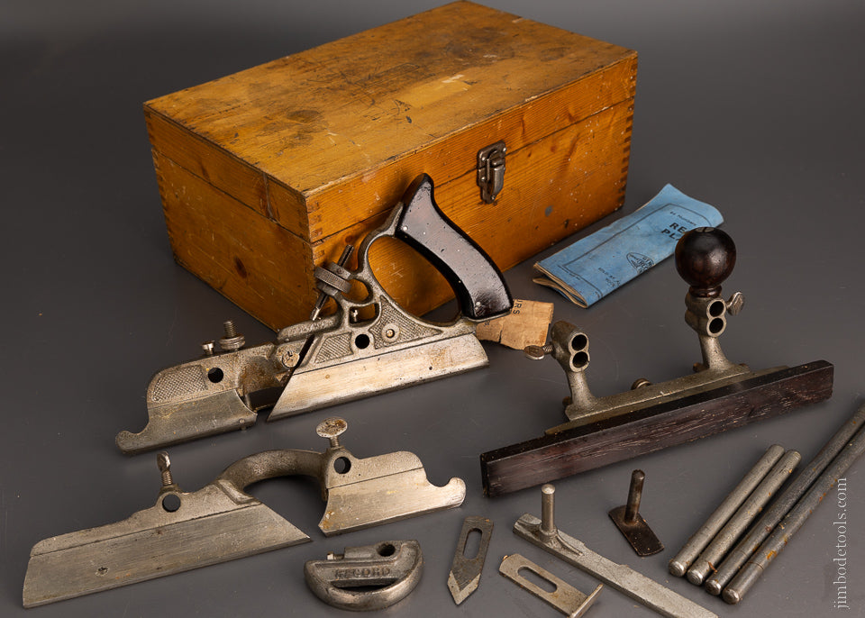 100% Complete RECORD No. 405 Combination Plow Plane in Box - 105661