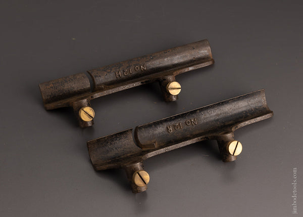 STANLEY No. 12 Hollow & Round Attachment Bottoms for No. 45 Combination Plane - 105666