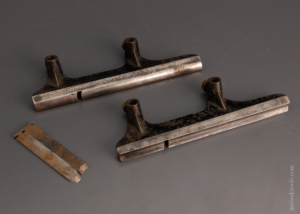 STANLEY No. 6H Hollow & Round Attachment Bottoms for No. 45 Combination Plane with Irons - 105667