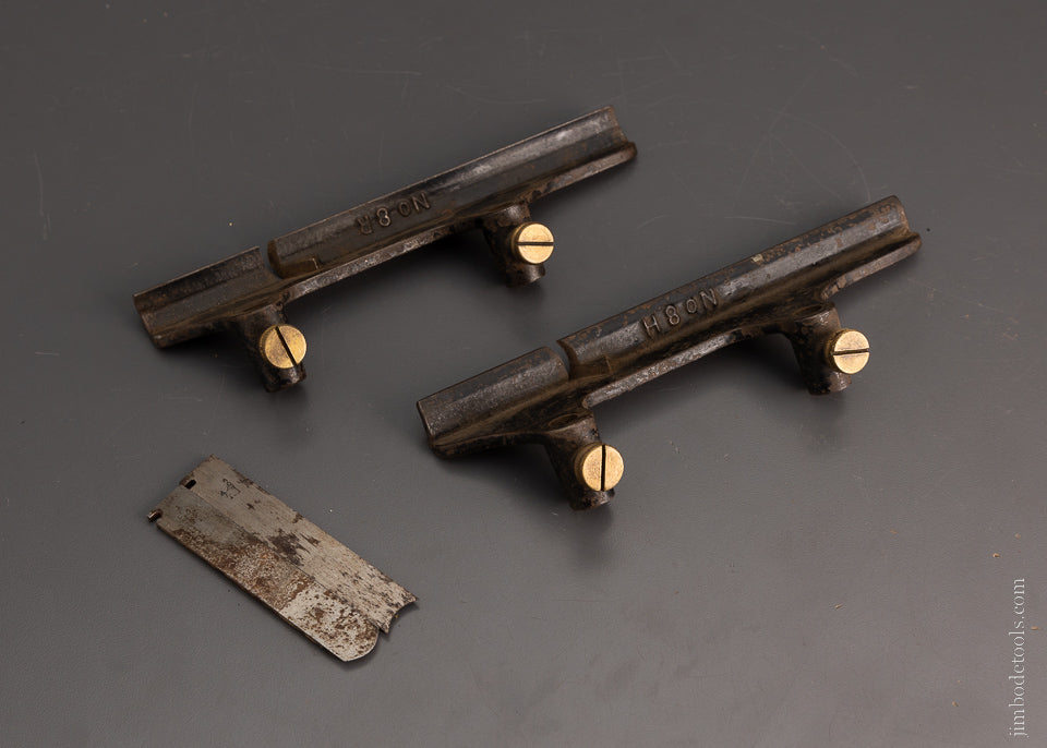 STANLEY No. 8H Hollow & Round Attachment Bottoms for No. 45 Combination Plane with Irons - 105670