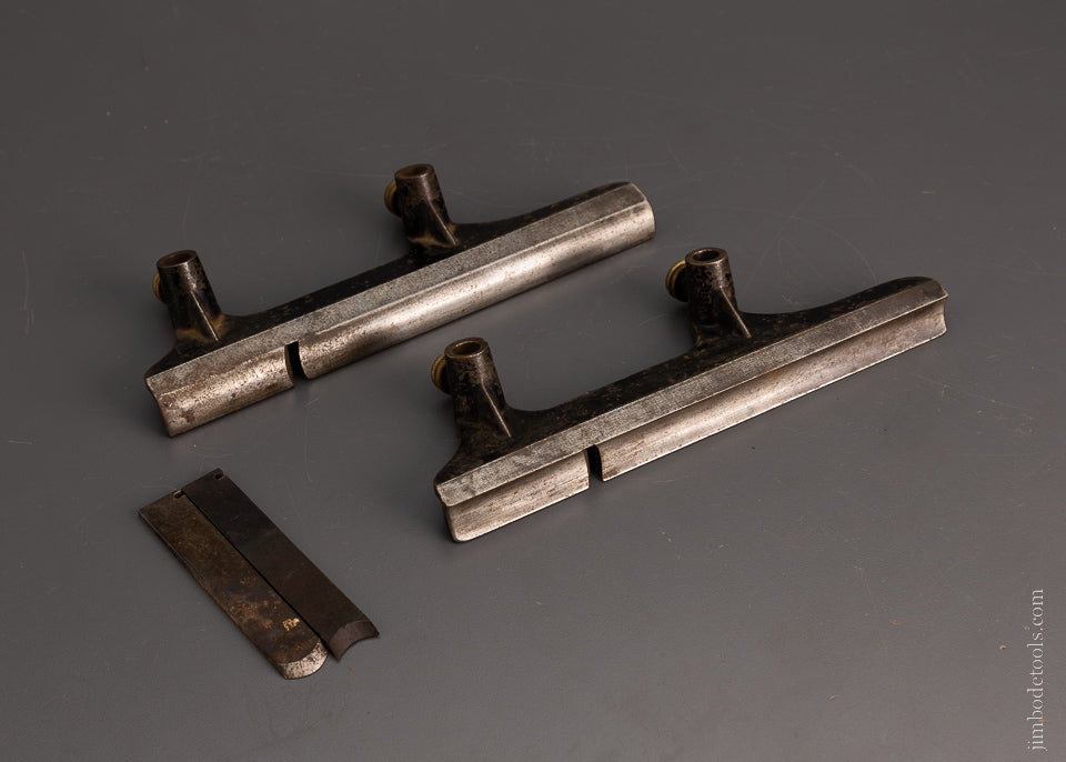 STANLEY No. 8H Hollow & Round Attachment Bottoms for No. 45 Combination Plane with Irons - 105670