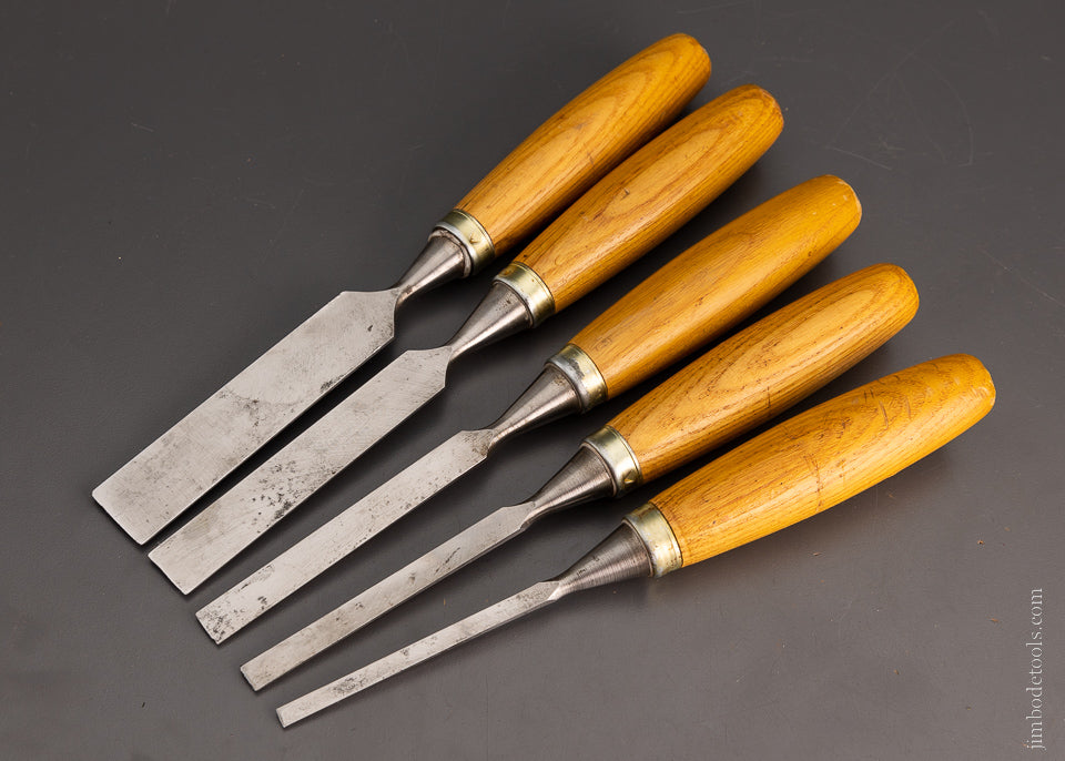 Fine Set of MARPLES Bevel Edge Chisels - 105685