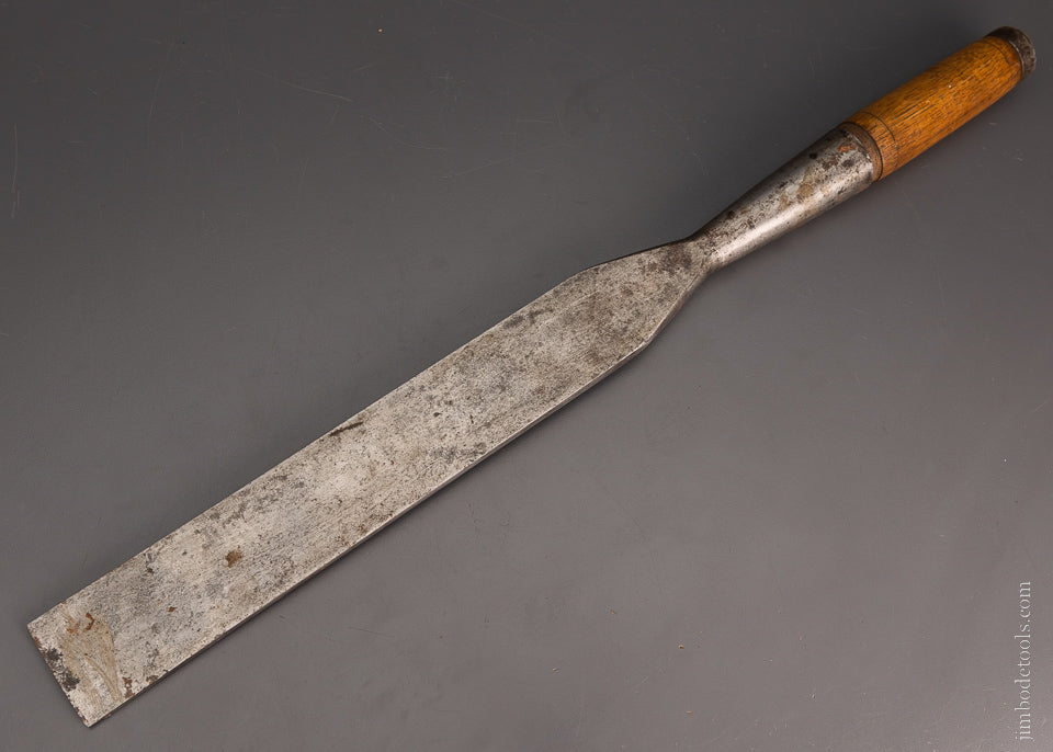 Fine 2 x 22 1/2 Inch Millwright’s Heavy Framing Chisel D.R. BARTON - 105687