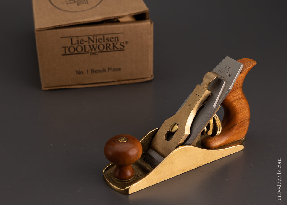 LIE-NIELSEN No. 1 L-N 1 Bench Plane Mint sub nin Original Box - 105696