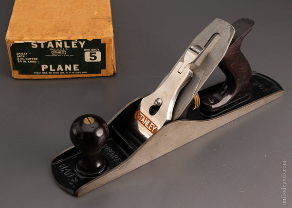 STANLEY No. 5 Jack Plane Mint in Original Box - 105698