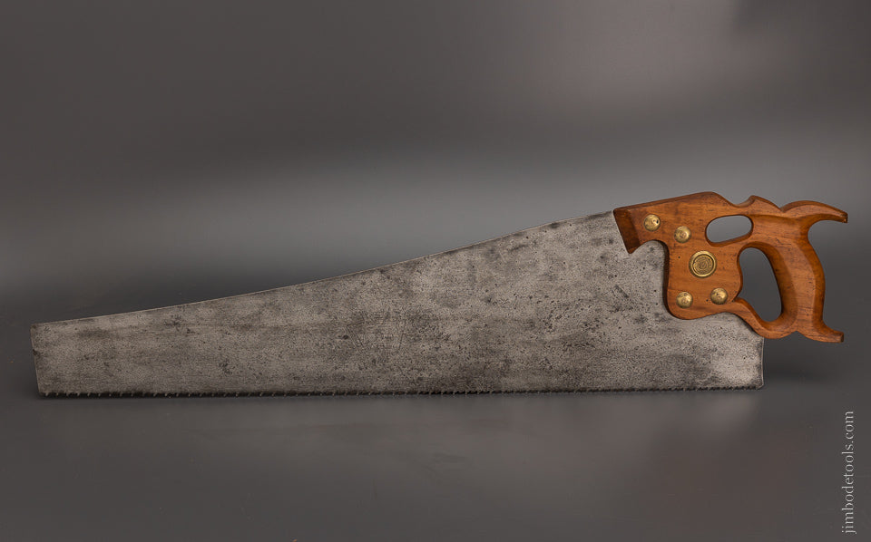 Razor Sharp DISSTON D-8 Thumb Hole Rip Hand Saw - 105731