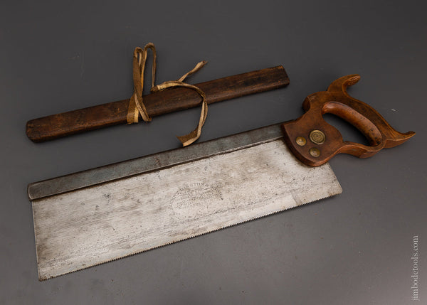 Fantastic DISSTON No. 4 Tenon Saw 14 Inch Just Sharpened - 105746