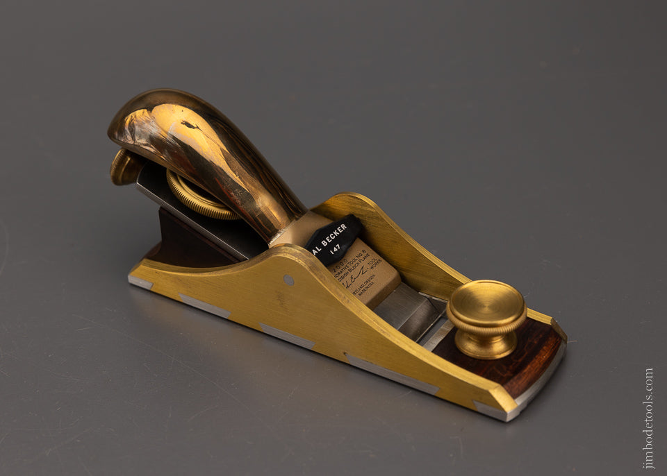 BRIDGE CITY TOOL WORKS CT-8 Dovetailed Block Plane Dead Mint in Original Box - 105749