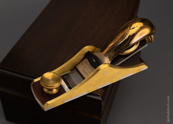 BRIDGE CITY TOOL WORKS CT-8 Dovetailed Block Plane Dead Mint in Original Box - 105750