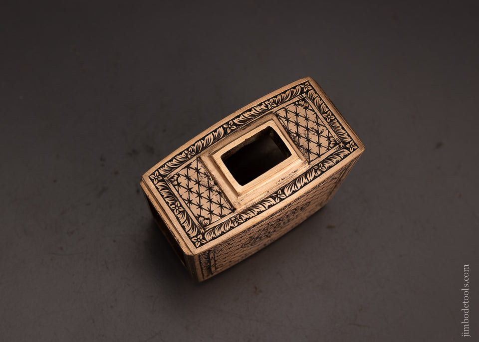 STUDLEY Chest Style Gunmetal Mallet Head Lavishly Engraved in The Ukraine by MIKHAIL DAVYDOV - 105751