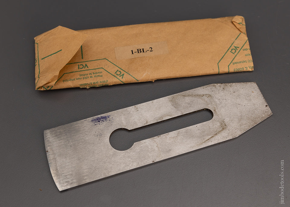 LIE NIELSEN 1-BL-2 No. 4 or 5 Plane Roughing Blade 2 Inch - 105754