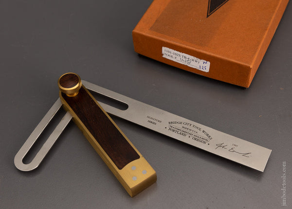 BRIDGE CITY TOOL WORKS TB-4 RW T- Bevel Mint in Box - 105756