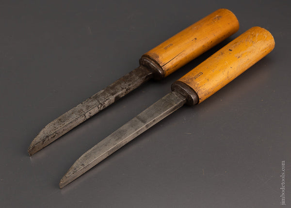 Boxwood 5/16 & 3/8 Inch Pig Sticker Mortise Chisels - 105767