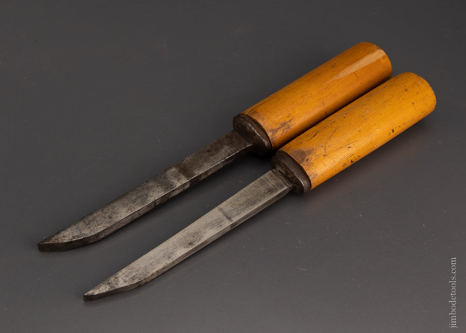 Boxwood 5/16 & 3/8 Inch Pig Sticker Mortise Chisels - 105767