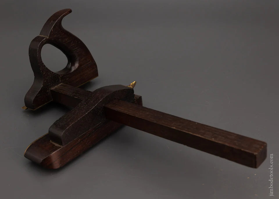 Very Rare & Fine THOMAS RICE PATENT Rosewood Slitting Gauge - 105794