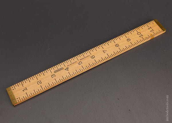 STANLEY No. 34 1/4 VR 12 Inch Rule Mint - 105824