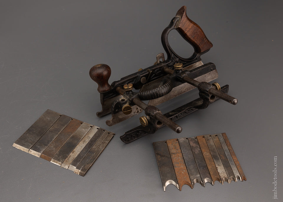 Good User STANLEY No. 45 Combination Plane with 17 Cutters & 2 Stops - 105835
