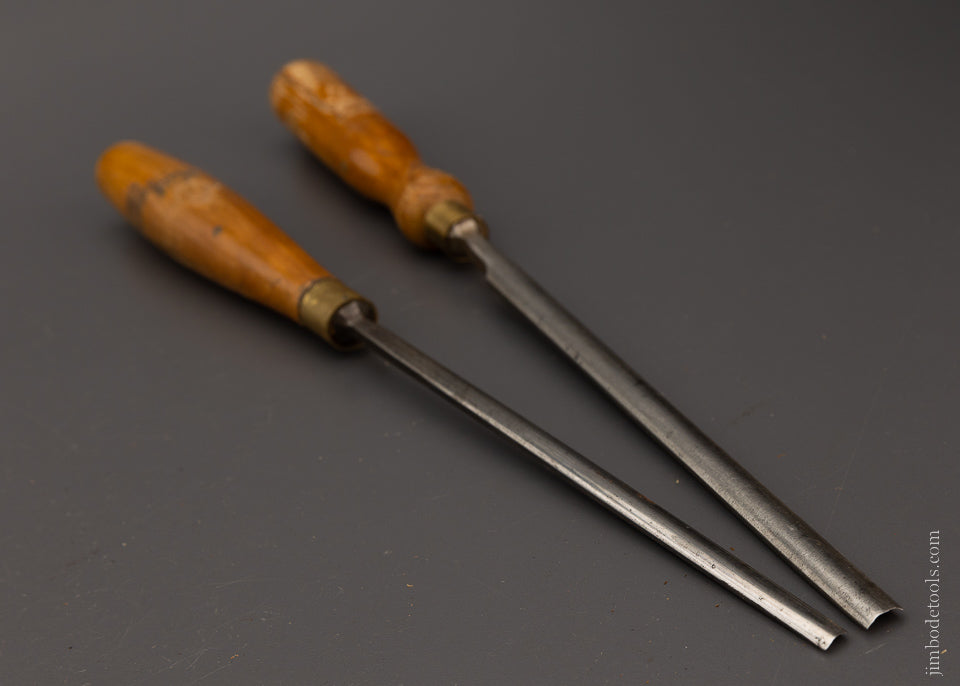 1/4 & 3/8 Paring Gouges HEARNSHAW & HILDICK - 105867
