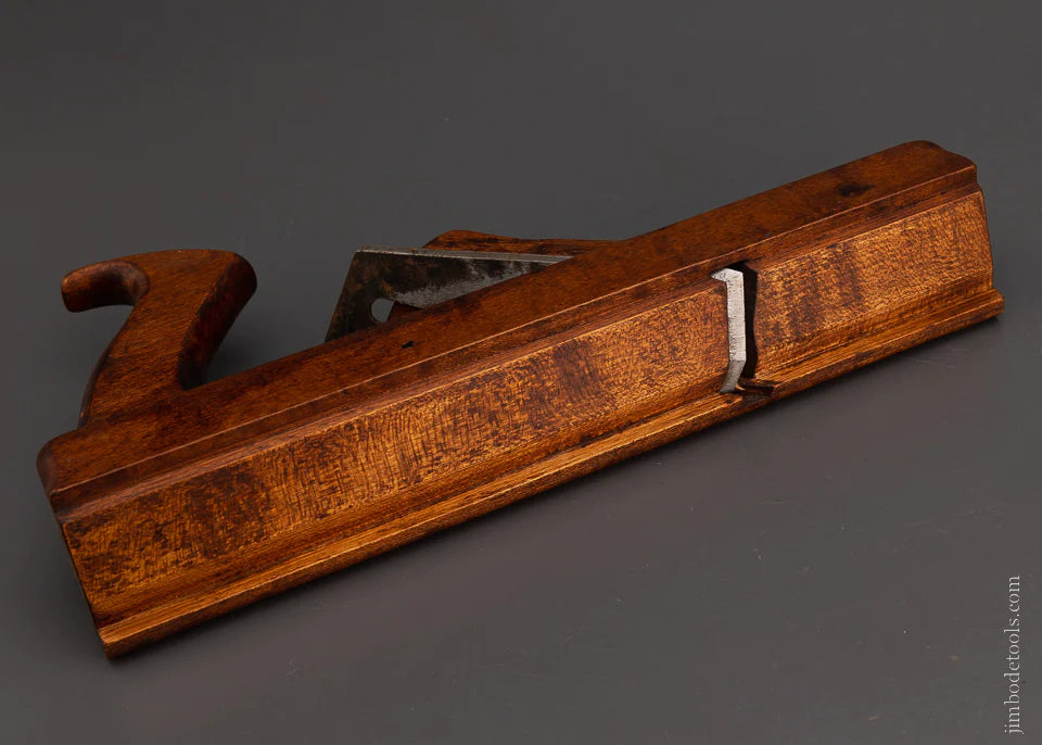 Dead Mint LEON ROBBINS Tiger Maple Panel Raiser Plane RIGHT Handed! - 105909