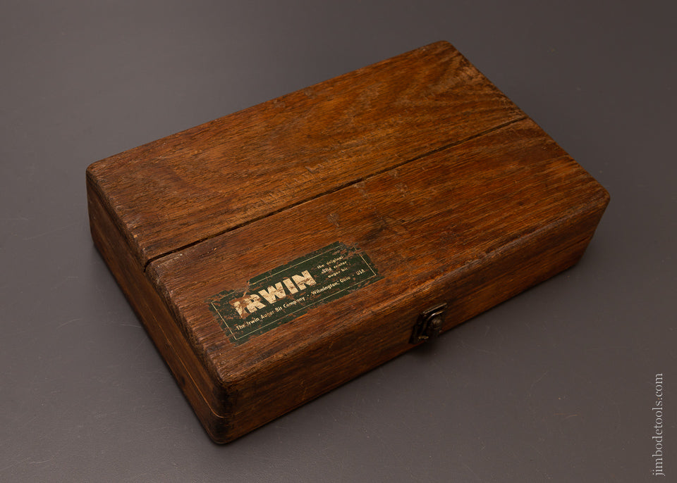 Complete Set of 13 IRWIN Auger Bits in Original Box - 105913