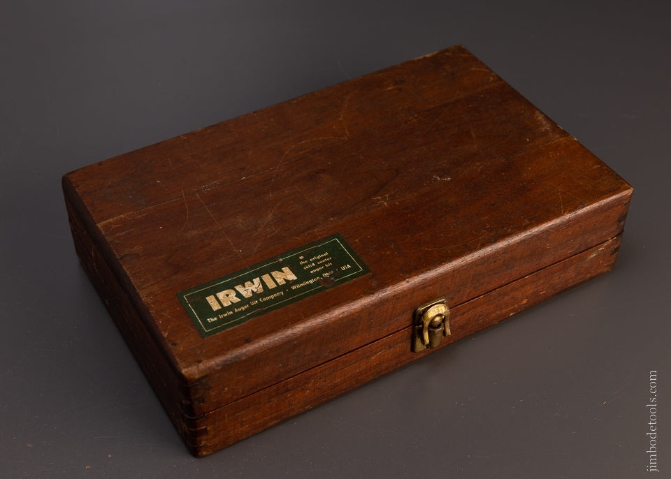 Complete Set of 13 IRWIN Auger Bits Fine in Original Box - 105914