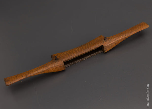 12 3/4 Inch Beech Spoke Shave 3 1/2 Inch Edge - 105926