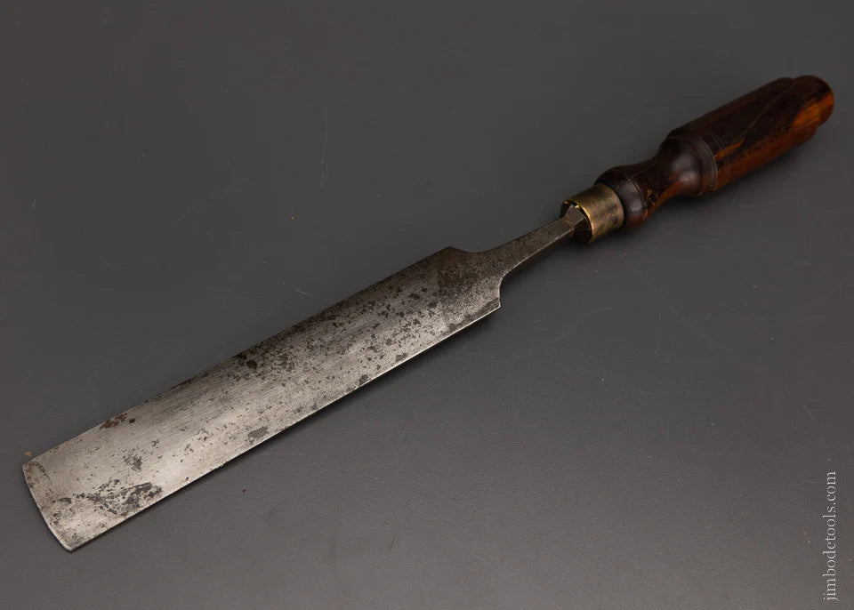 1 1/2 x 16 1/2 Paring Gouge D.R. BARTON 1832 Rosewood - 105930
