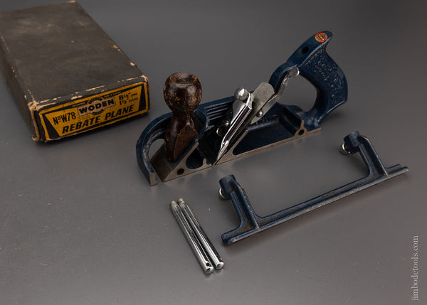 WODEN No. W78 Rebate Plane Mint in Box - 105933