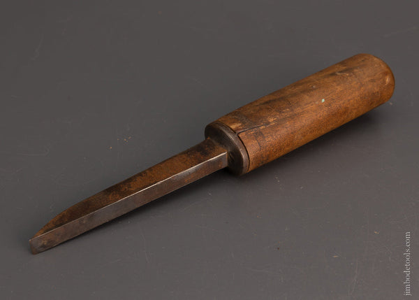 1/2 x 11 3/4 Inch JAMES CAM 18th Century Pig Sticker Mortise Chisel - 105946