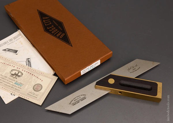 BRIDGE CITY TOOL WORKS AMS-7 Rosewood Near Mint in Box - 105986