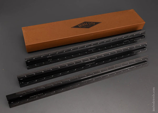 BRIDGE CITY TOOL WORKS Rules Mint in Box - 106002