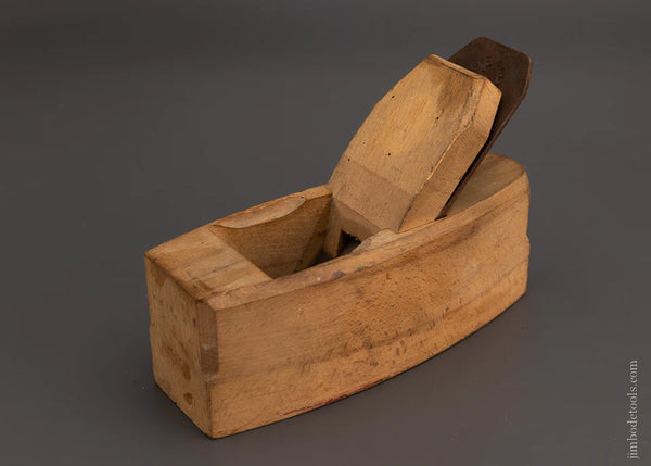 Barely Used 8 Inch English Beech Coffin Plane - 106033