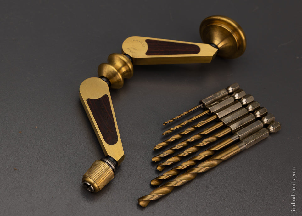 BRIDGE CITY TOOL WORKS PB-1 Palm Brace Mint in Box with Bits - 106097