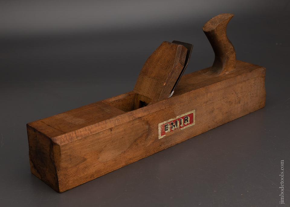 Extra Fine Little-Used 17 Inch Wooden Jack Plane by EMIR with Decal - 106134