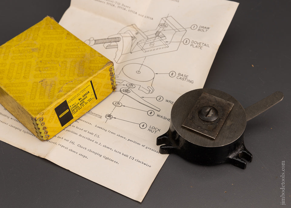 STANLEY - YANKEE No. 5992A Swivel Base Mint in Box - 106169