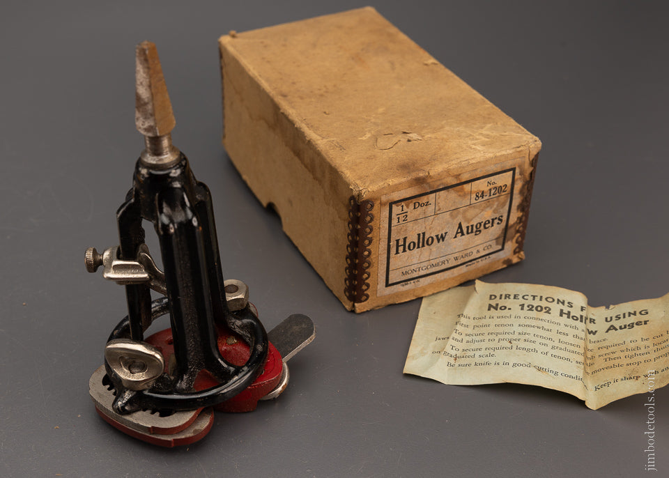 Hollow Auger Mint in Box MONTGOMERY WARD - 106171