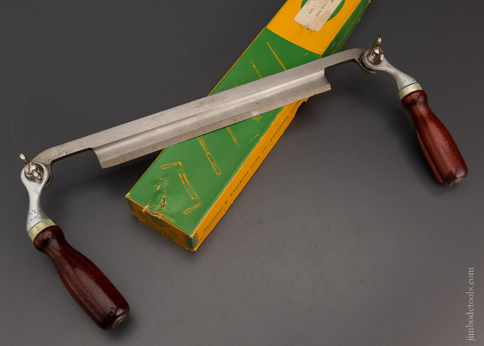 10 Inch GREENLEE No. 635 Folding Drawknife Mint in Box - 106212