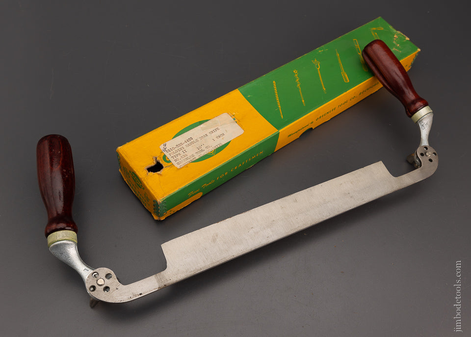10 Inch GREENLEE No. 635 Folding Drawknife Mint in Box - 106212