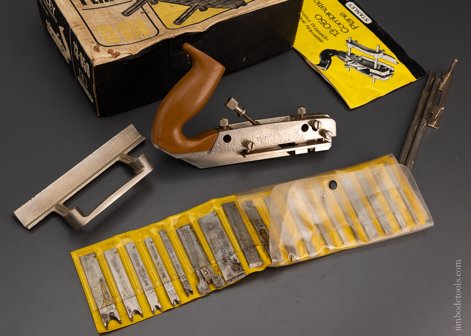 STANLEY No. 13.050 Combination Plane Mint & Complete in Box - 106244