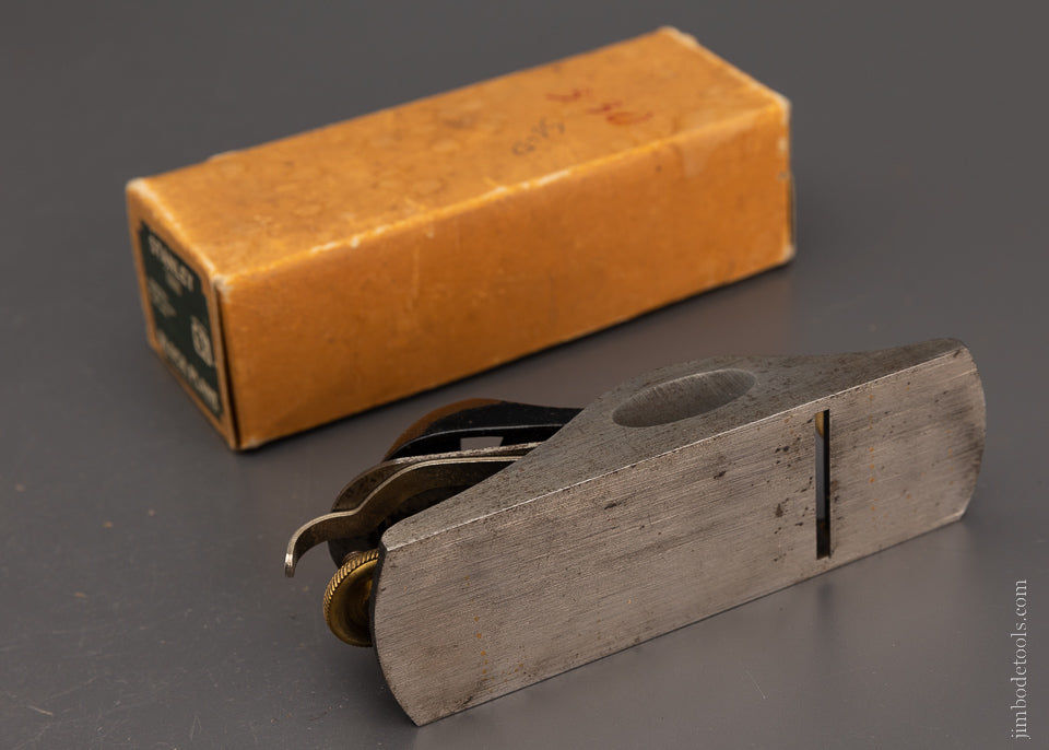 STANLEY No. 9 1/4 Block Plane Near Mint in Box - 106272