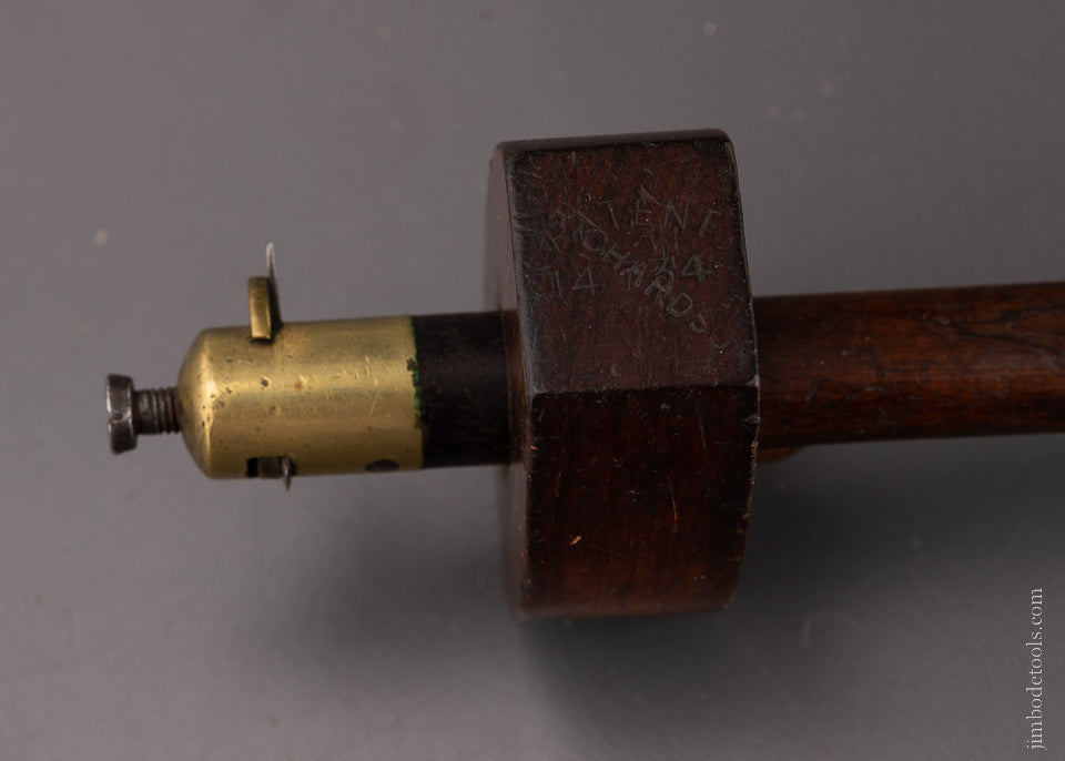 PATENTED Rosewood Slitting Gauge - 106292