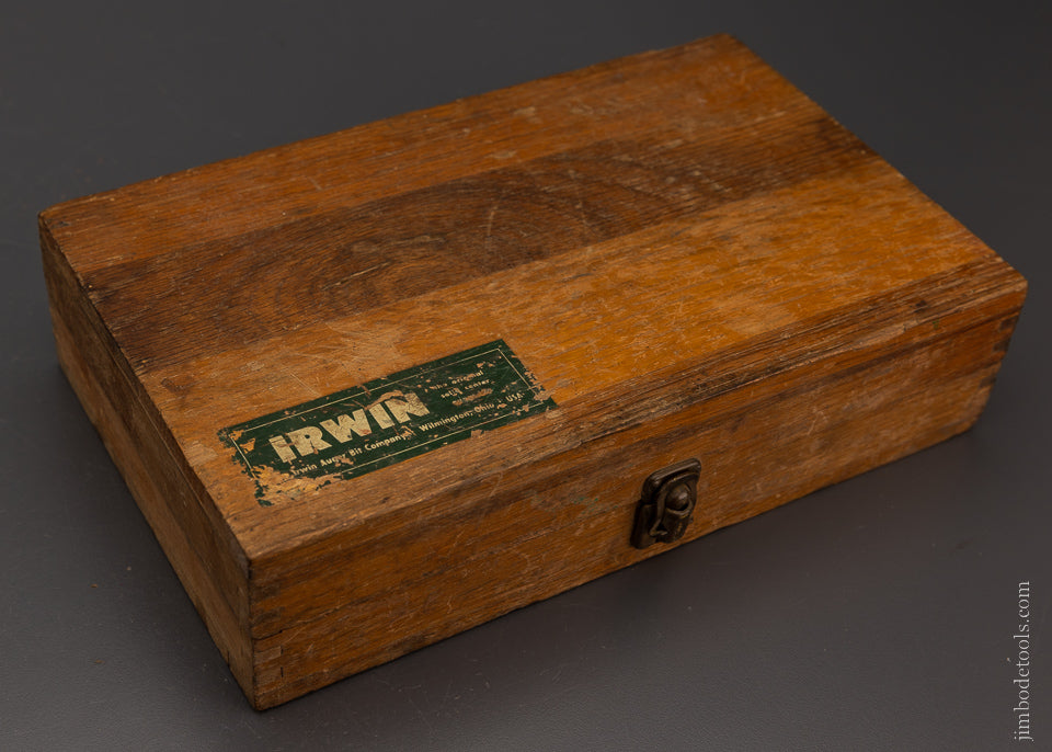 Complete Set of 13 IRWIN Auger Bits Fine in Original Box - 106329