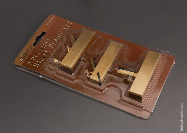 3 Piece Mini Brass Plane Set WINDSOR DESIGN - 106330